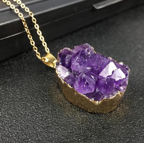 Natural Amethyst Pendant