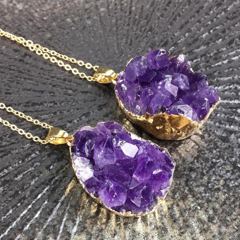 Natural Amethyst Pendant