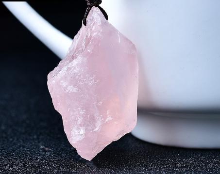 Natural White Purple Yellow Pink Crystal Pendant