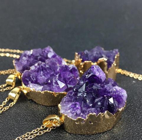 Natural Amethyst Pendant