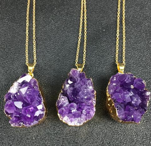 Natural Amethyst Pendant